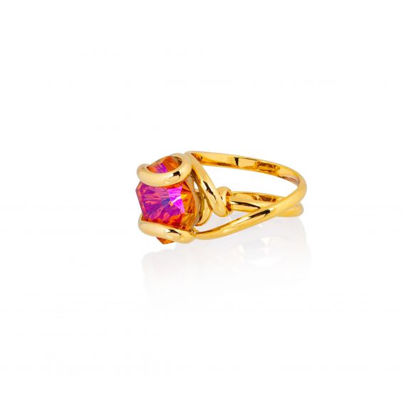 Moondust zwarte ring