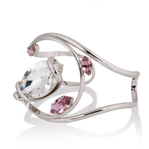 Andrea Marazzini bijoux - Bracelet cristal Swarovski Big Navette LI/GS