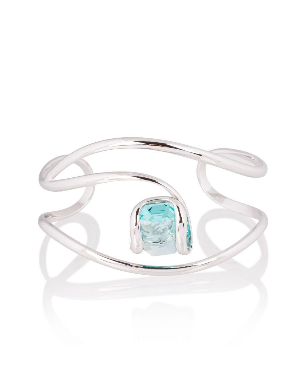 Andrea Marazzini bijoux - Bracelet cristal Swarovski Octagon Antique Green BR6