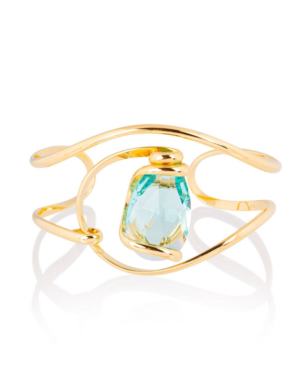 Andrea Marazzini bijoux - Bracelet cristal Swarovski Drop Antique Green BR1