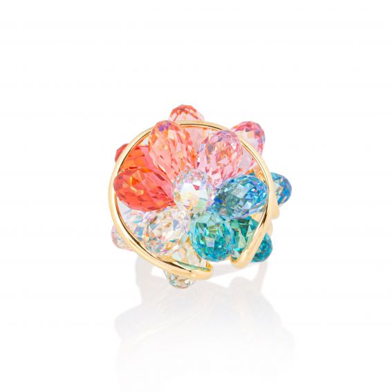 Moondust zwarte ring