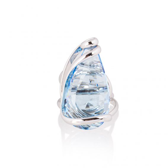 Moondust zwarte ring