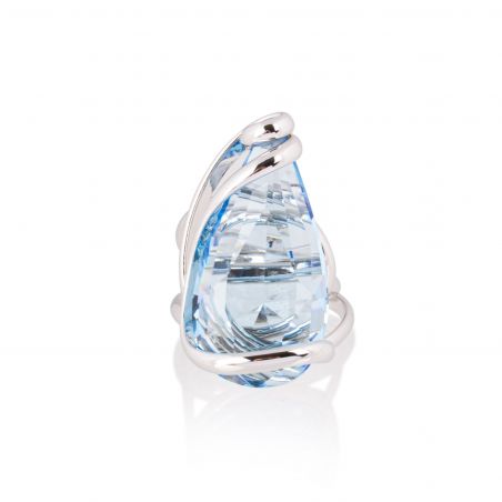 Andrea Marazzini - Bague Cristal Swarovski Florence Aquamarine