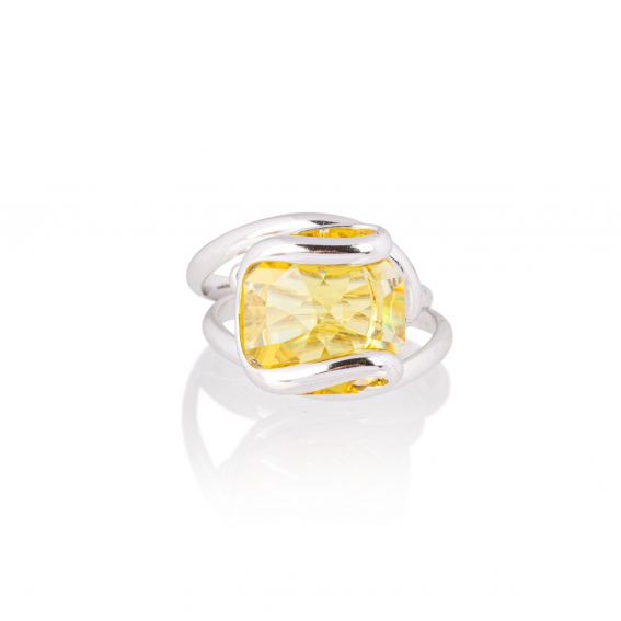 Moondust zwarte ring