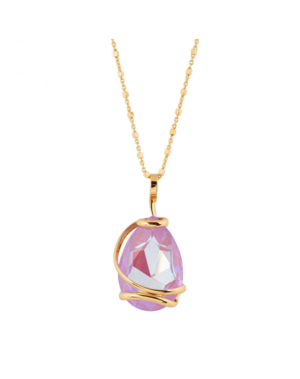 Collier Andrea Marazzini, pierre Swarovski New Drop Delete Violet