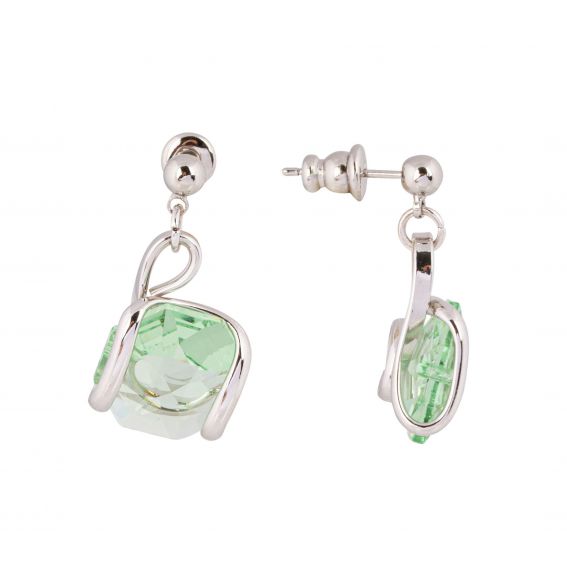 Swarovski blue crystal earrings