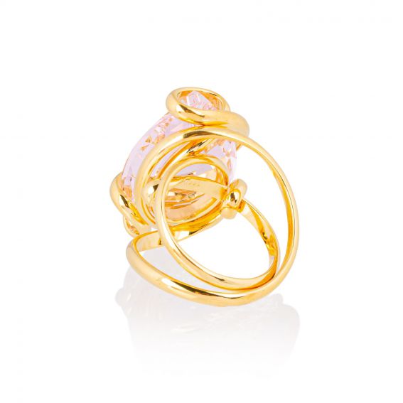 Andrea Marazzini - Bague Cristal Swarovski Drop Rose