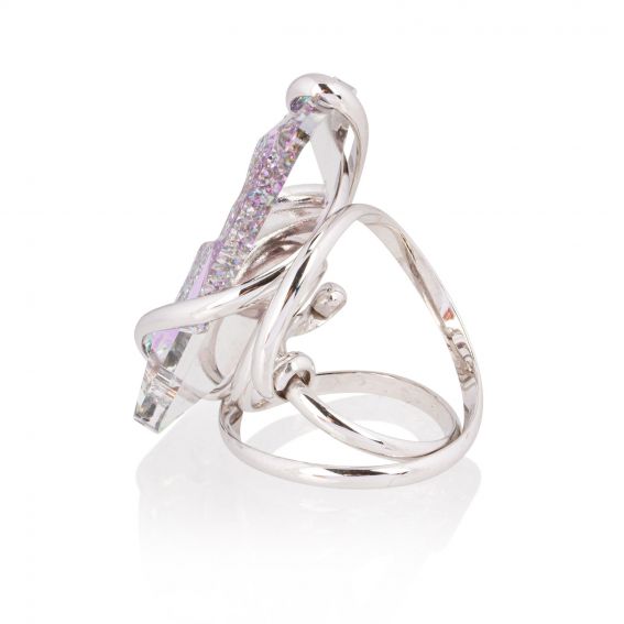 Moondust zwarte ring