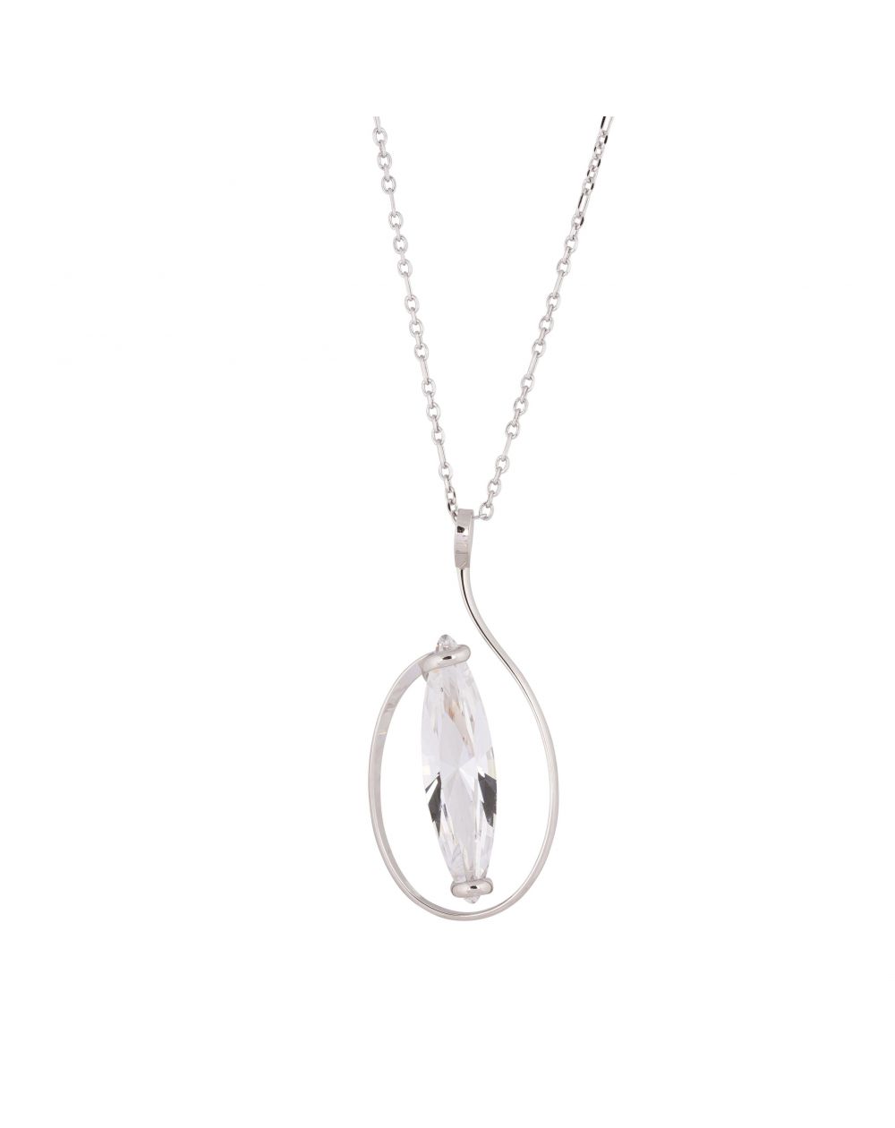 Collier Andrea Marazzini, pierre Swarovski Navette Crystal