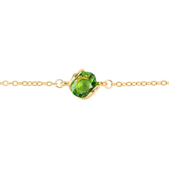 Andrea Marazzini bijoux - Bracelet cristal Swarovski Fernet Green