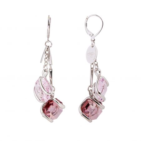 Boucles d'oreille Andrea Marazzini - Boucles d'oreilles Octagon AP/Rose Double