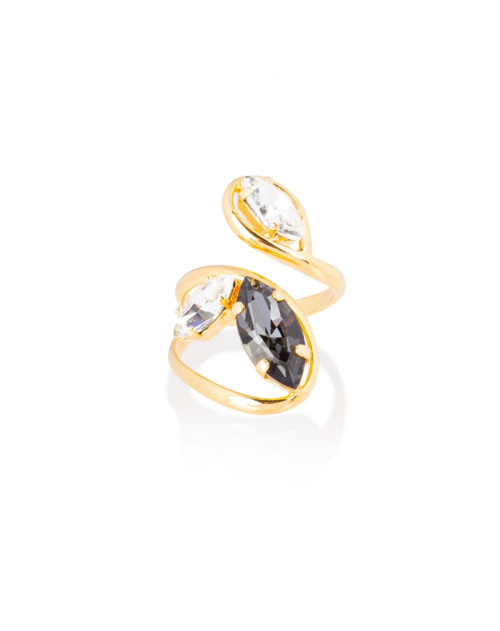 Moondust Black Ring