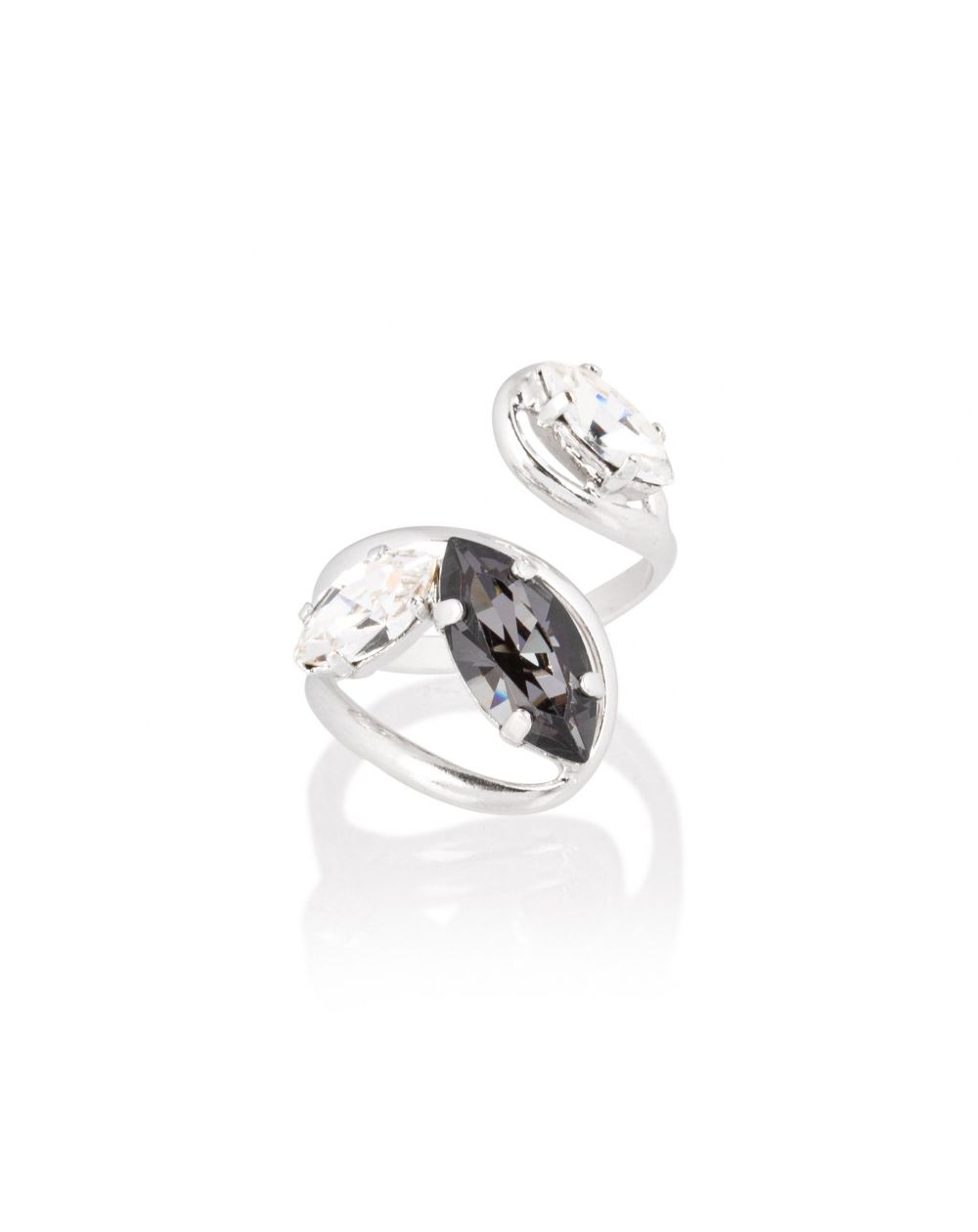 Moondust zwarte ring