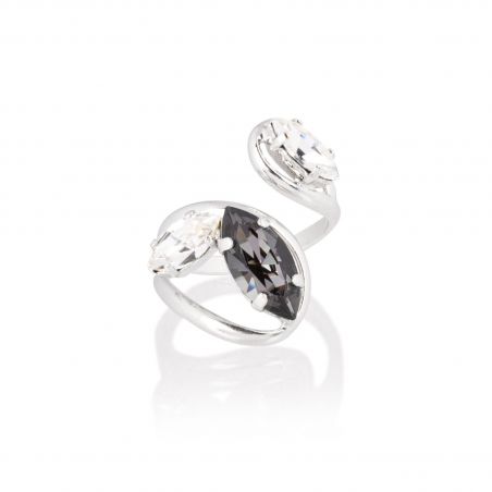Moondust zwarte ring