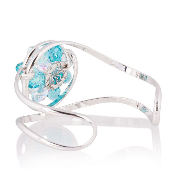 Andrea Marazzini bijoux - Bracelet cristal Swarovski Small Bouquet LT/AB BR1