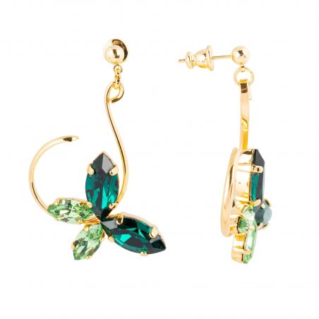 Boucles d'oreille Andrea Marazzini - Boucles d'oreilles  Emerald Papillon
