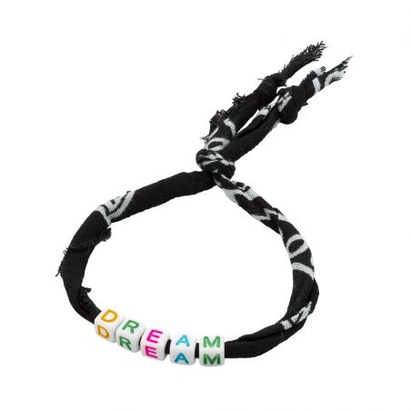 Bracelet MYA BAY - Bandana Dream - Noir - BR-187 - Bijoux Mya Bay