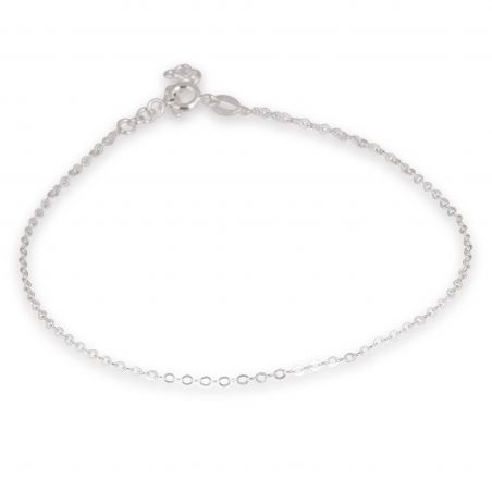 Chaine de cheville forçat - Chaine de cheville en argent 925