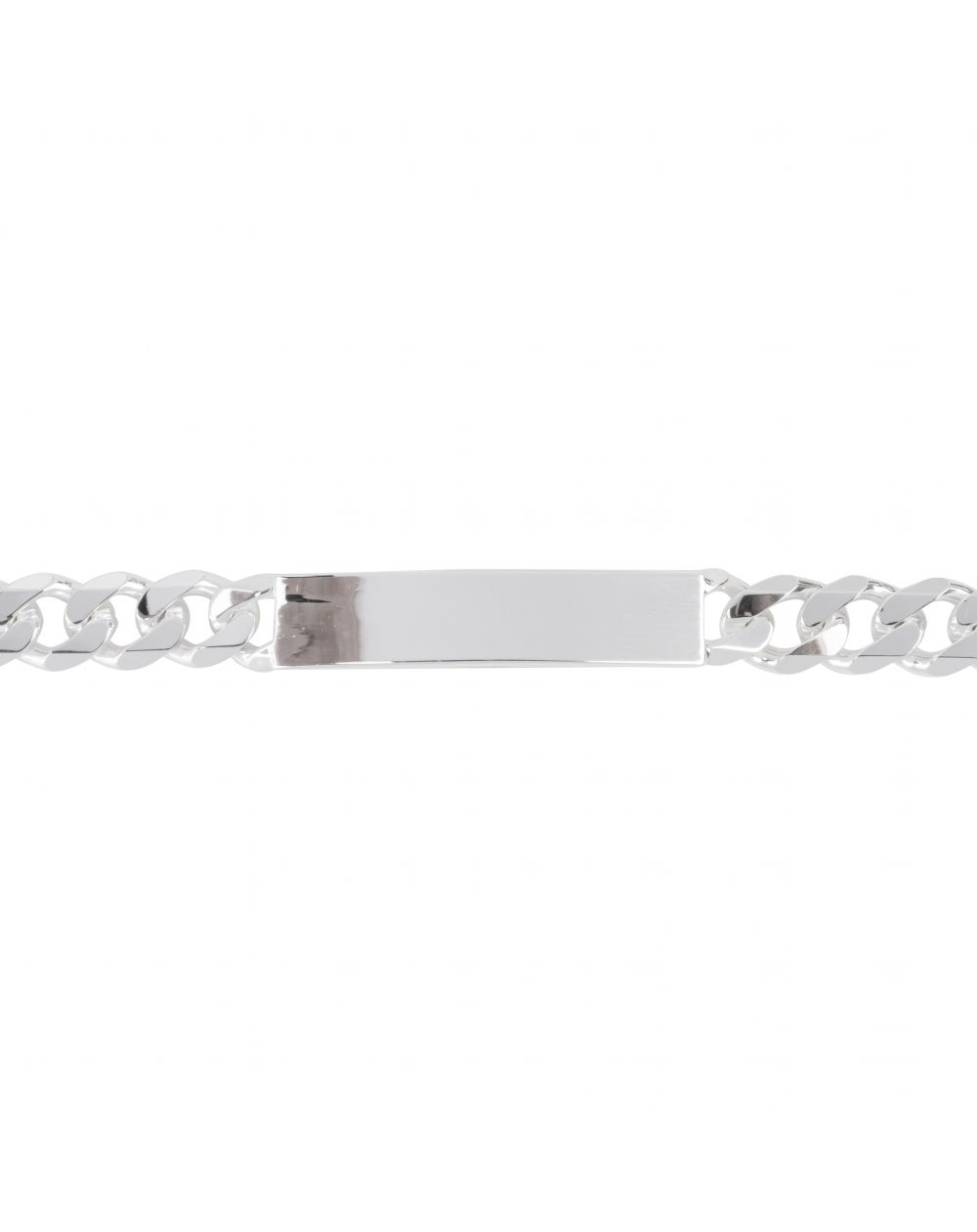 Matricule homme épais 4cm - Bracelet en argent 925