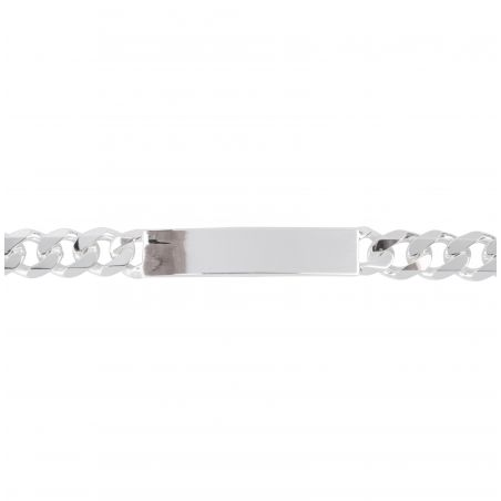 Matricule homme épais 4cm - Bracelet en argent 925