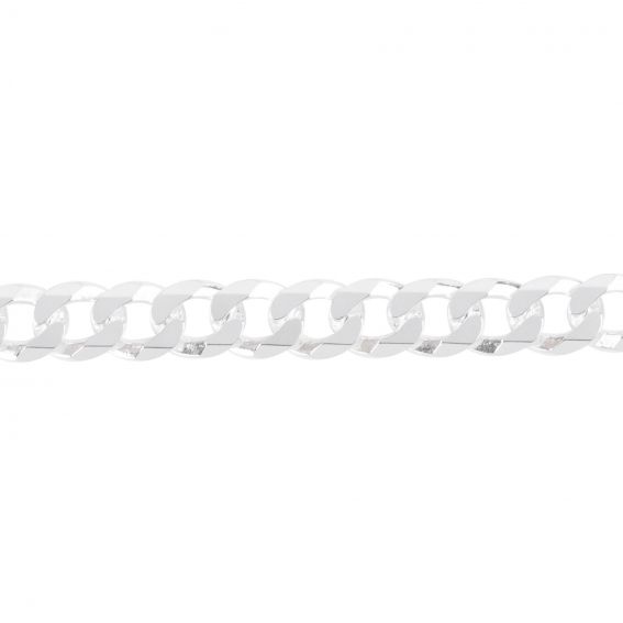 Bracelet homme maille gourmette 7,5mm - Bracelet en argent 925