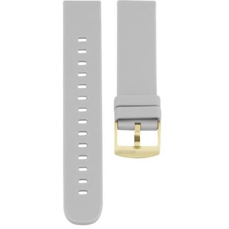 Bracelet montre connecté OOZOO caoutchouc gris - 411.20 - Marque OOZOO