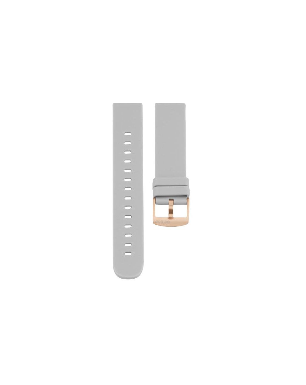 Bracelet montre connecté OOZOO caoutchouc gris - 411.20 - Marque OOZOO
