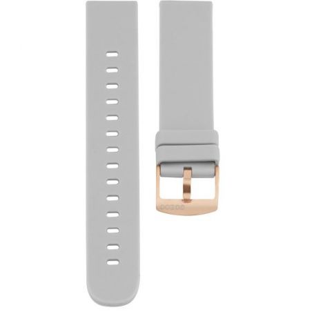 Bracelet montre connecté OOZOO caoutchouc gris - 411.20 - Marque OOZOO