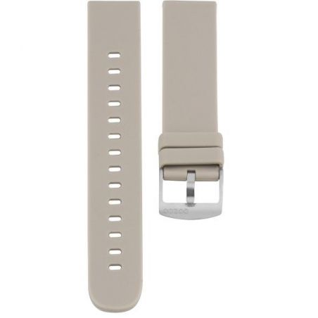 Bracelet montre connecté OOZOO caoutchouc taupe - 407.20 - Marque OOZOO