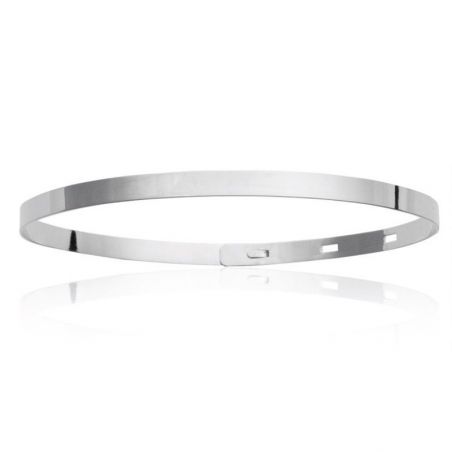 Silver name bracelet