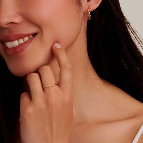 Bague Wonder - 4 diamants - Bague en argent avec 4 diamants