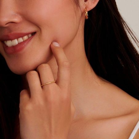 Bague Wonder - 4 diamants - Bague en argent avec 4 diamants