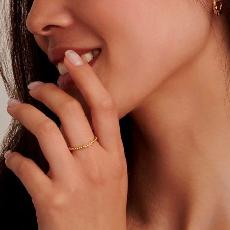 Bague Wonder - 4 diamants - Bague en argent avec 4 diamants