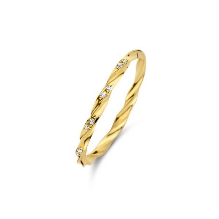 Bague Serendipity - 8 diamants - Bague en argent avec 8 diamants