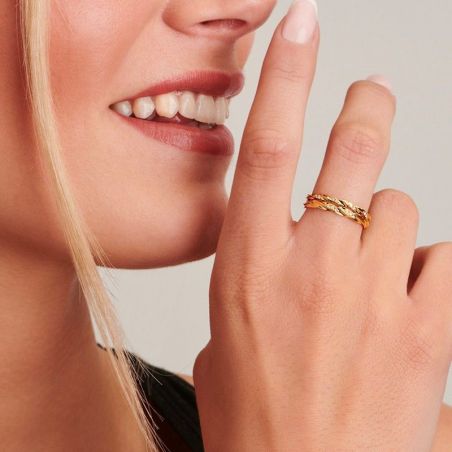 Bague Serendipity - 8 diamants - Bague en argent avec 8 diamants