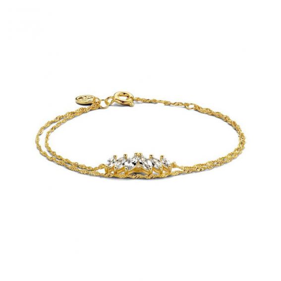 Bracelet Swan Diamanti Per Tutti - 1 diamants - Bracelet en argent