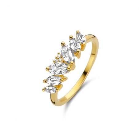 Bague Swan Diamanti Per tutti - Bague en argent 3 diamants