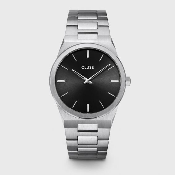 Montre CLUSE - Vigoureux Steel Black, Silver - CW0101503004