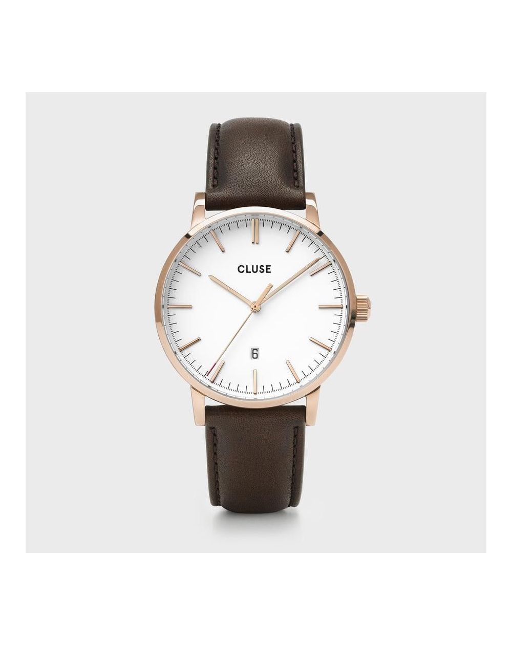 Montre CLUSE - Aravis Leather Brown, Rose Gold - CW0101501002