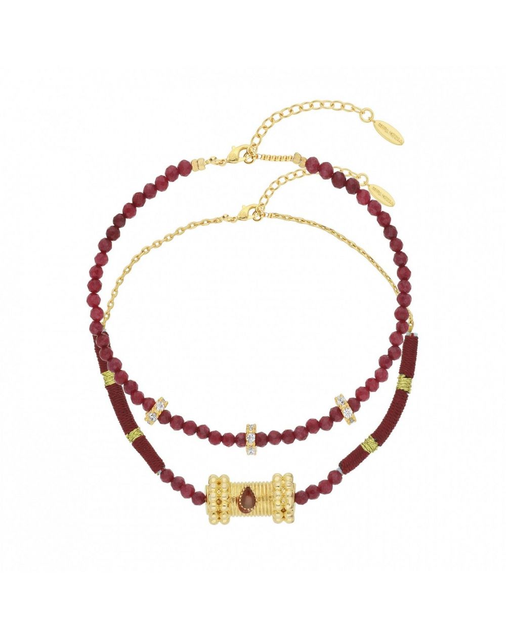 Bracelet Hipanema Balkan Garnet - Bijoux de la marque Hipanema