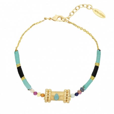 Bracelet Hipanema Balkan Turquoise - Bijoux de la marque Hipanema