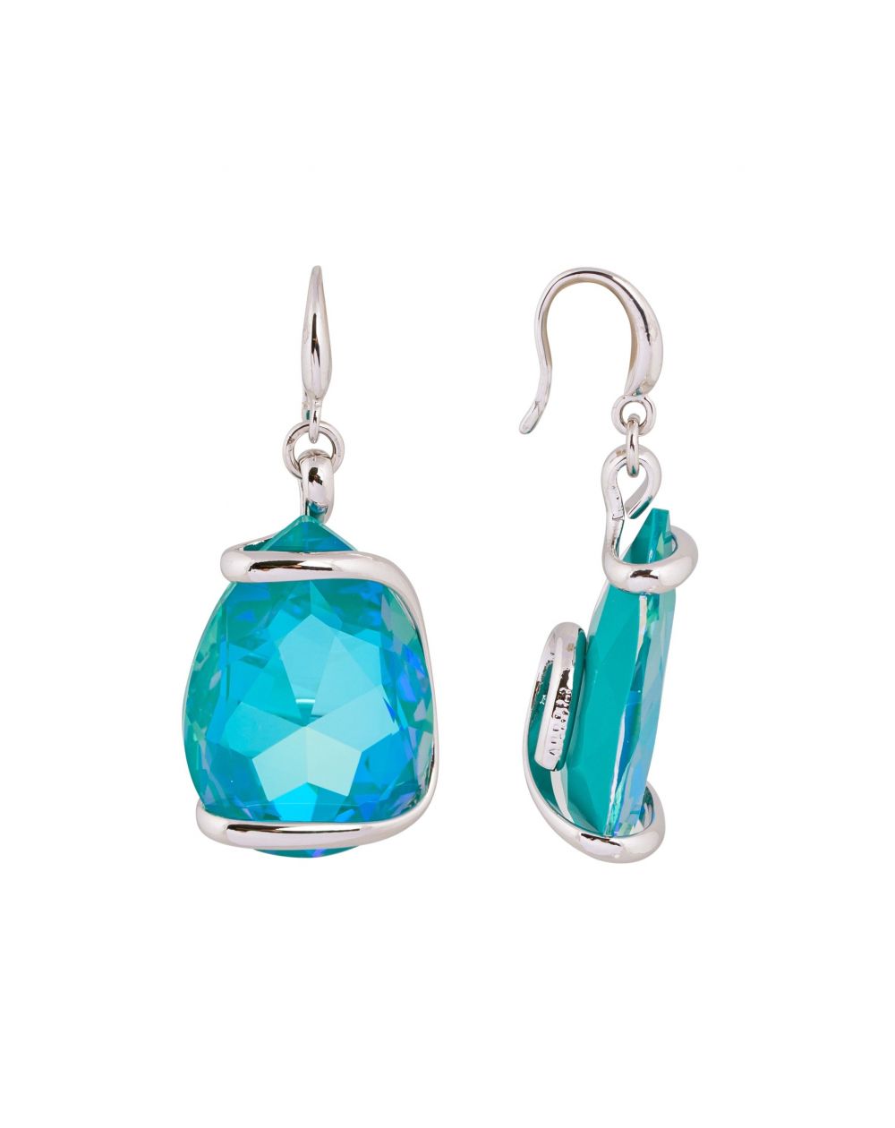 Swarovski blue crystal earrings