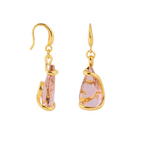 Swarovski blue crystal earrings