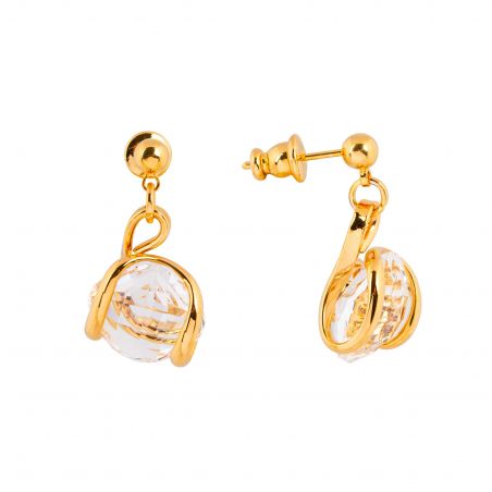 Swarovski blue crystal earrings