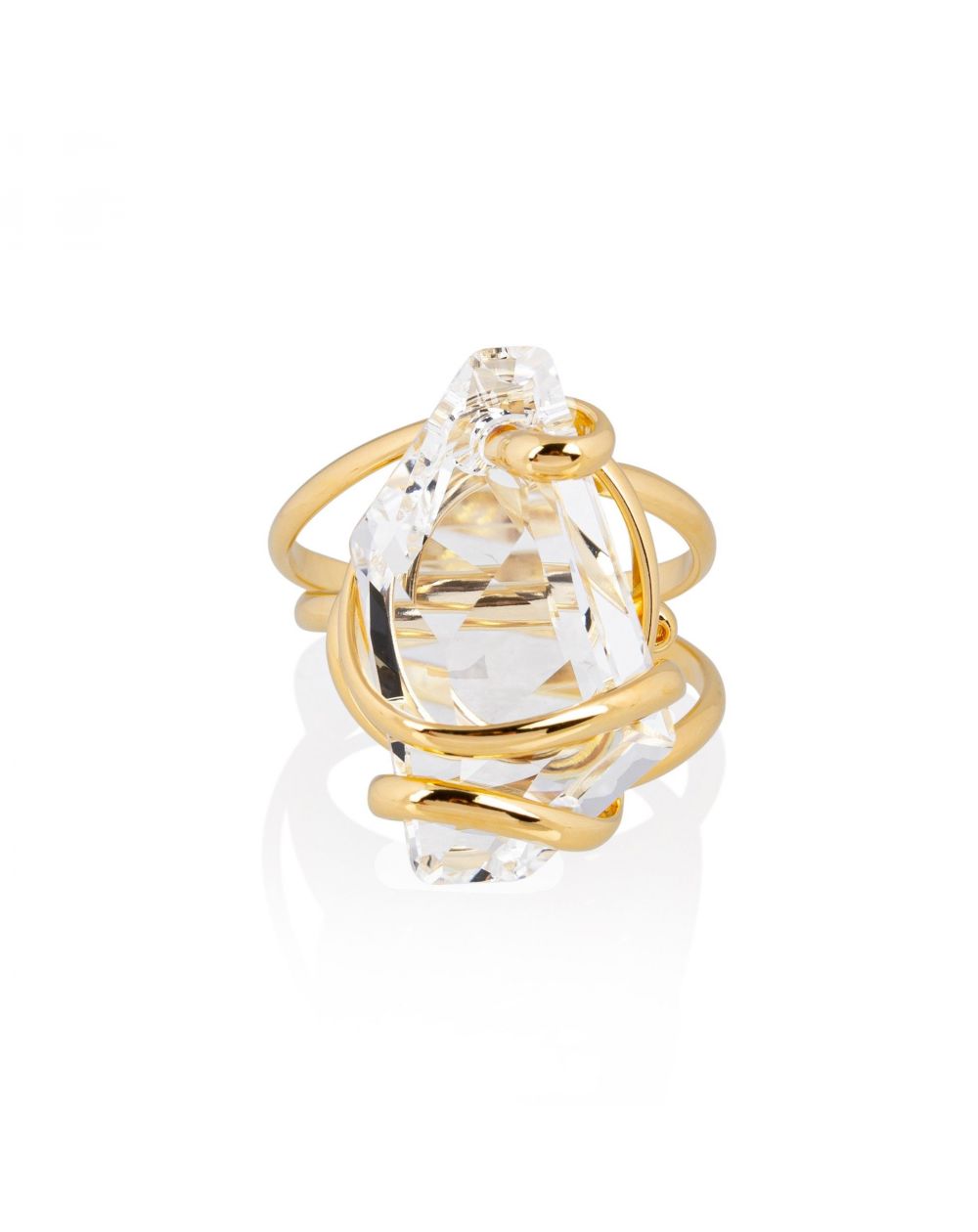 Moondust zwarte ring