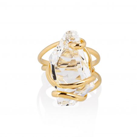 Moondust zwarte ring