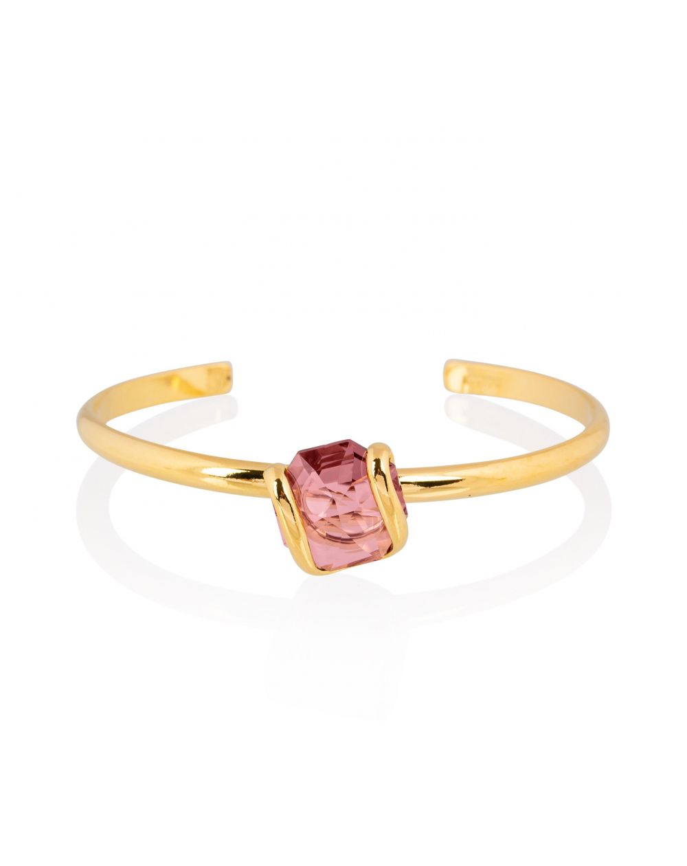 Andrea Marazzini bijoux - Bracelet cristal Swarovski Octagon Antique Pink
