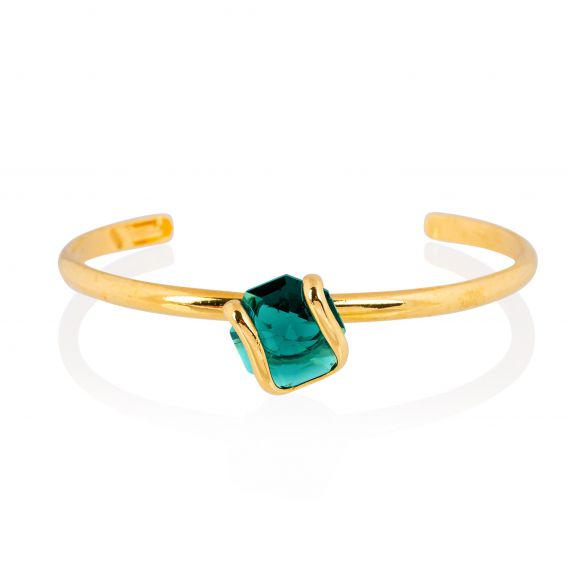 Andrea Marazzini bijoux - Bracelet cristal Swarovski Octagon Emerald