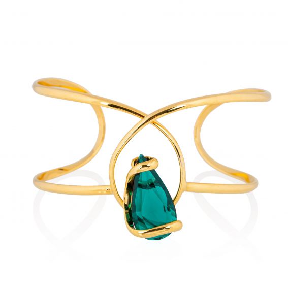 Andrea Marazzini bijoux - Bracelet cristal Swarovski Florence Emerald