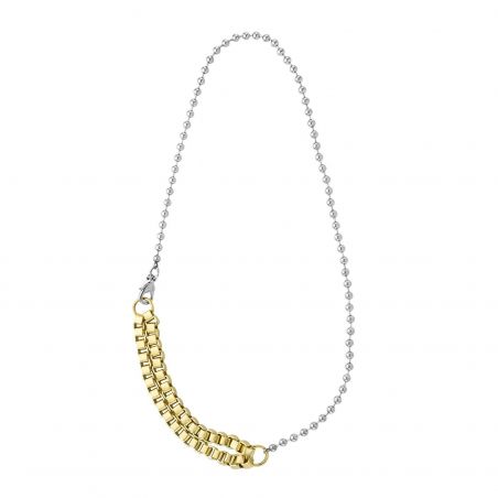 Collier Mya Bay Vegas bicolore - CO-137 - Bijoux et Marque Mya Bay